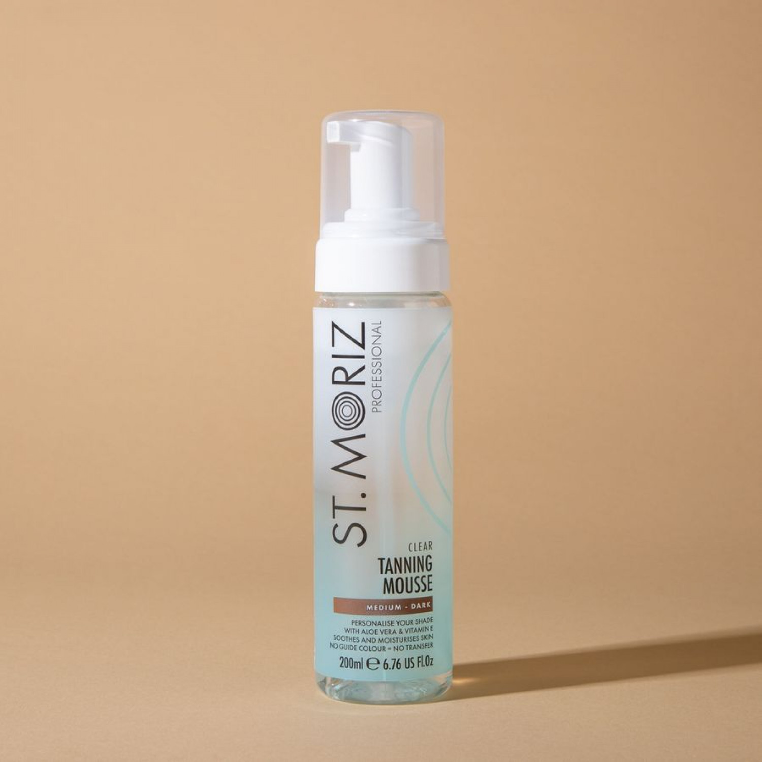 Автобронзат-мусс St.Moriz Pro, Clear Mousse Medium-Dark, 200 мл 5060427354761