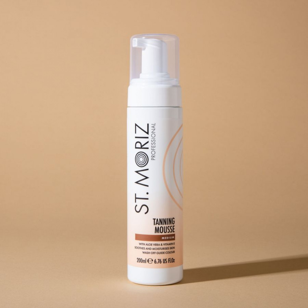 Автобронзат-мус St.Moriz Pro Medium, 200 мл