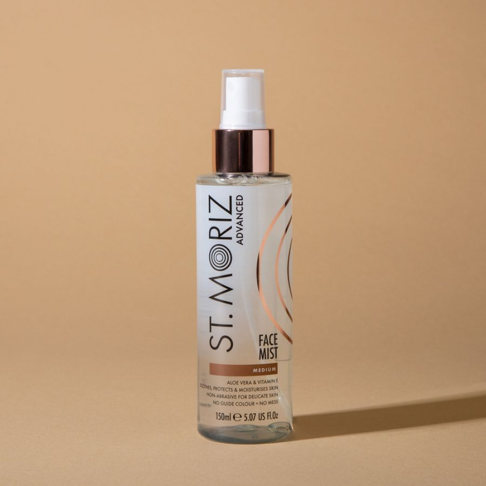 Автобронзат-спрей для обличчя St Moriz Advanced Gradual Self Tanning Face Mist Medium, 150ml