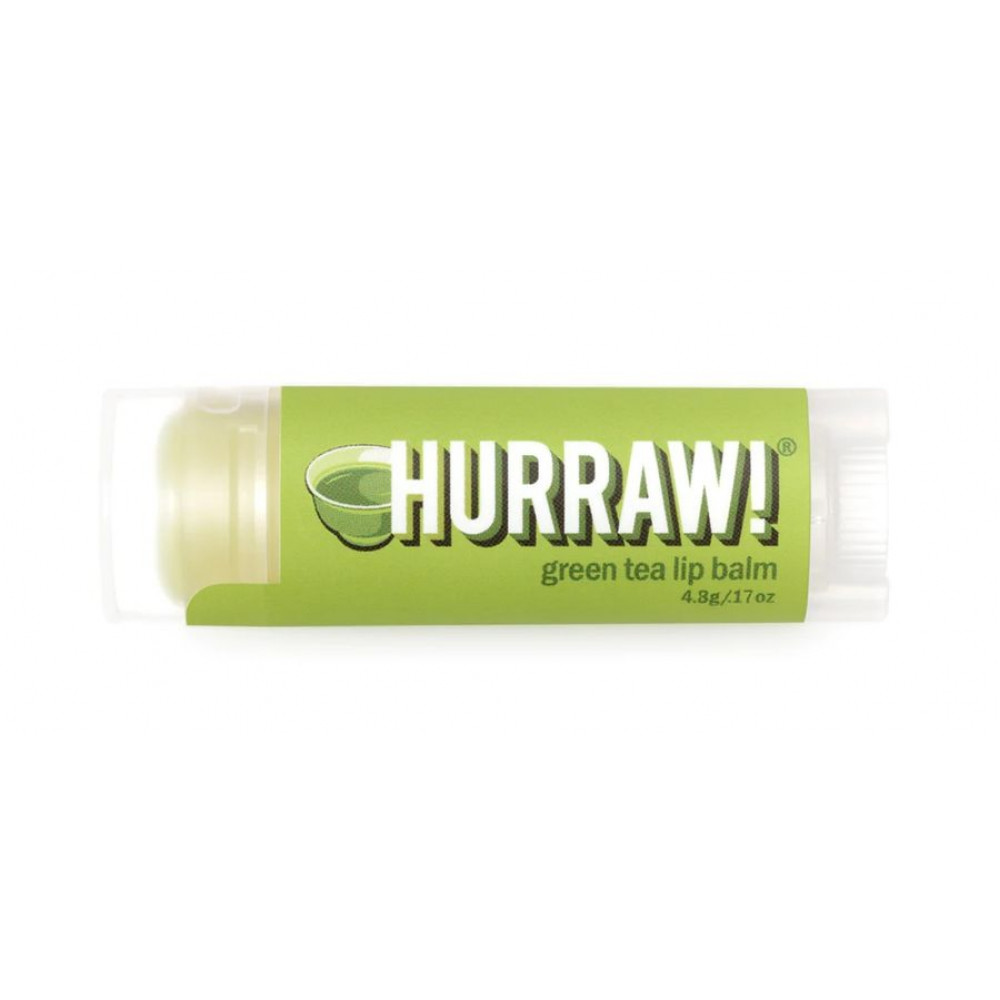 Бальзам для губ Hurraw! Green Tea Lip Balm (4,8 г)