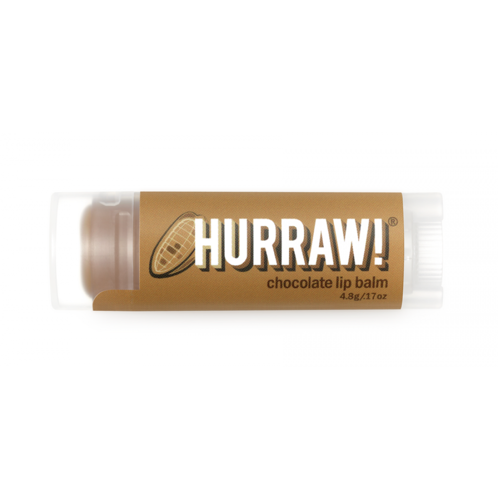 Бальзам для губ Hurraw! Chocolate Lip Balm (4,8 г)