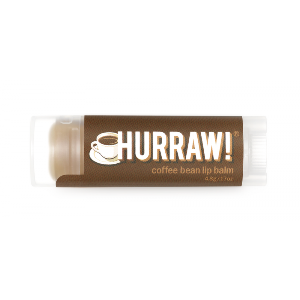 Бальзам для губ Hurraw! Coffee Bean Lip Balm (4,8г)