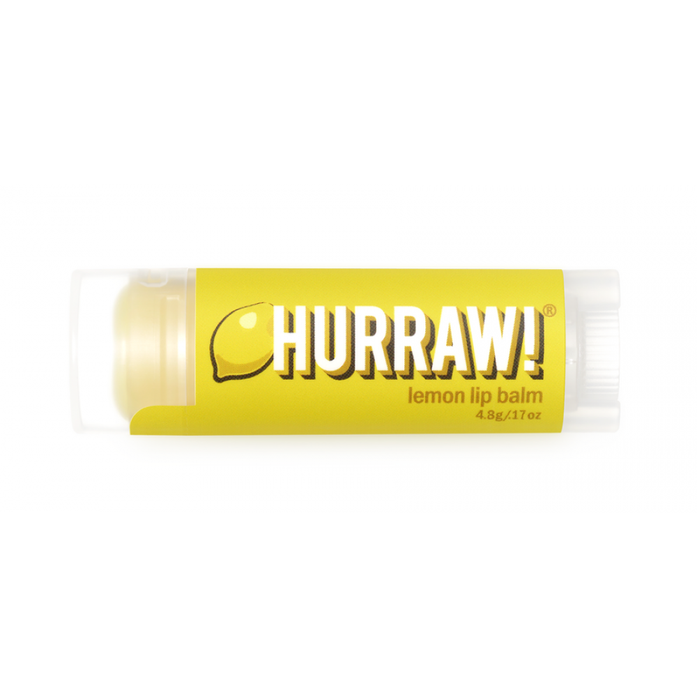 Бальзам для губ Hurraw! Lemon Lip Balm (4,8 г)