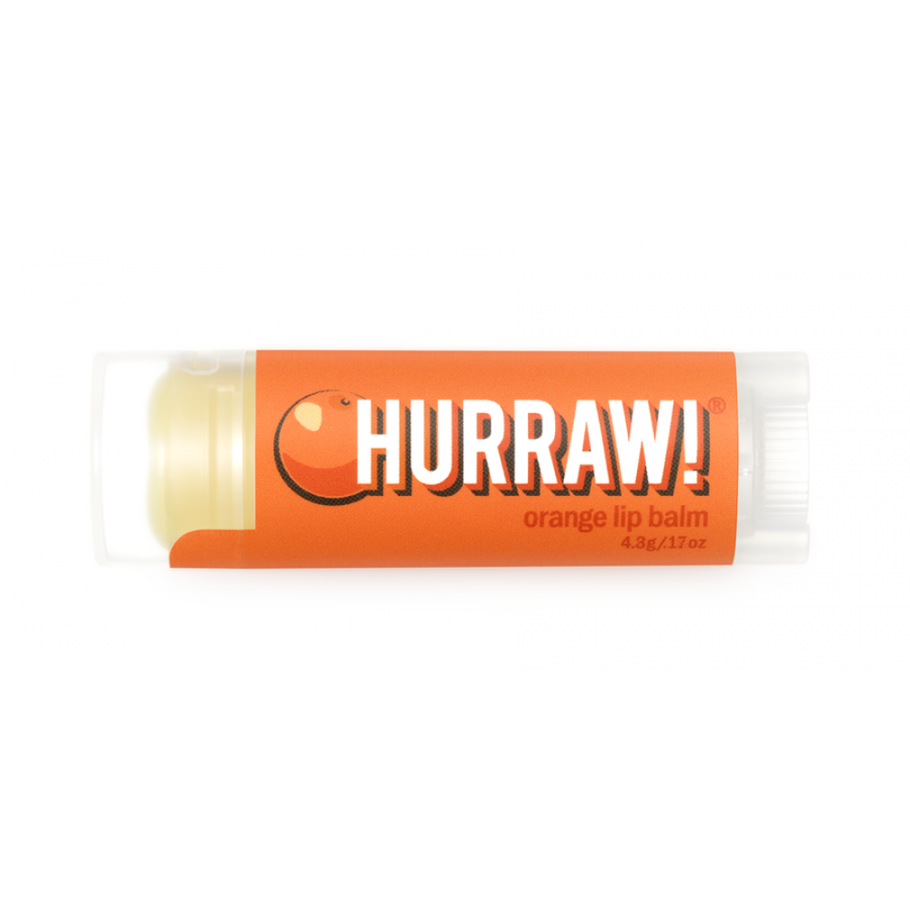 Бальзам для губ Hurraw! Orange Lip Balm (4,8 г)