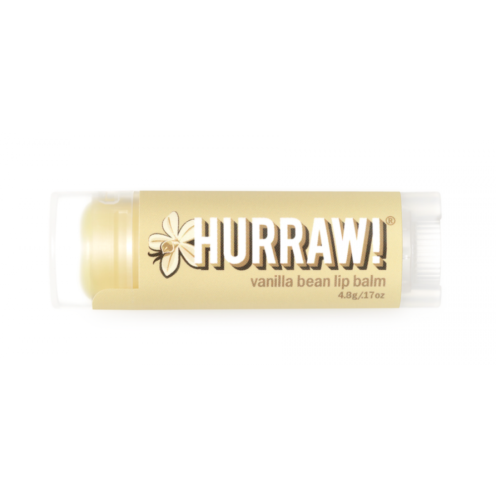 Бальзам для губ Hurraw! Vanilla Bean Lip Balm (4,8 г)