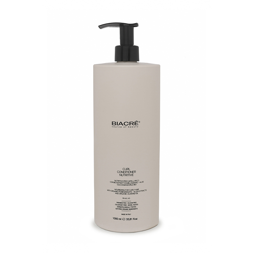 BIACRE Поживний кондиціонер КЕРЛ для кучерявого волосся BIACRE CURL CONDITIONER NUTRITIVE, 1000 мл