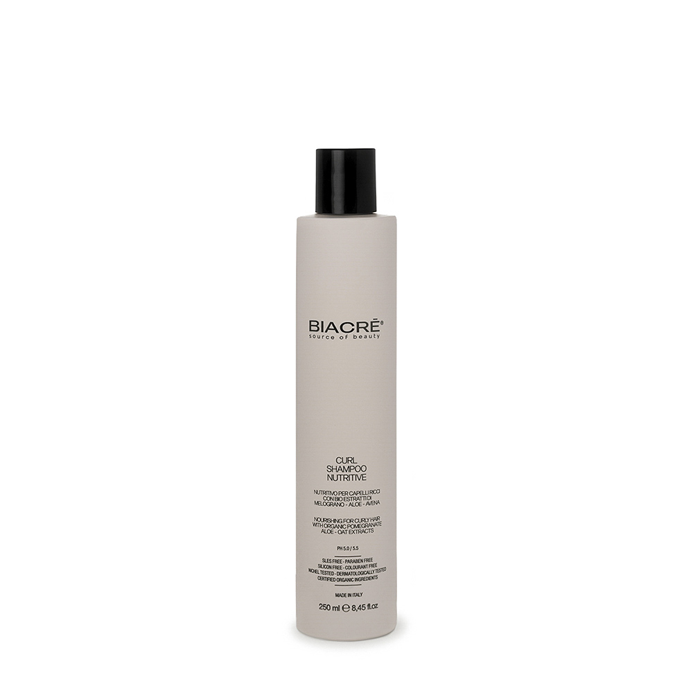 BIACRE Поживний шампунь КЕРЛ для кучерявого волосся BIACRE CURL SHAMPOO NUTRITIVE, 250 мл