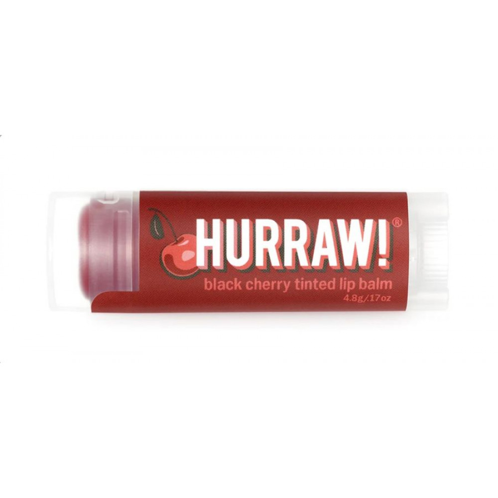 Бальзам для губ Hurraw! Black Cherry Lip Balm (4,8г)