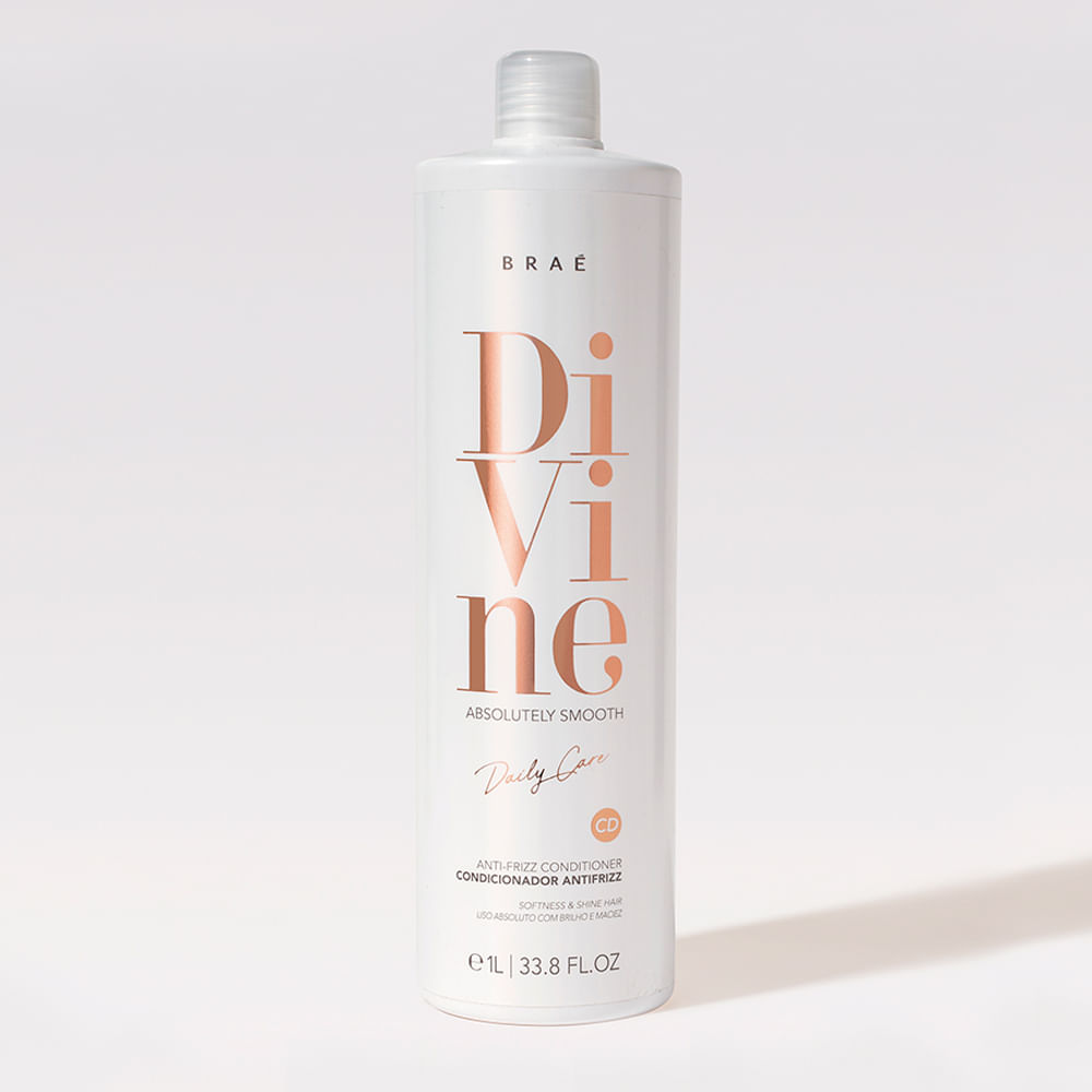 BRAÉ Divine Anti-Frizz Conditioner — Кондиціонер для збереження гладкості волосся, 1000 мл.