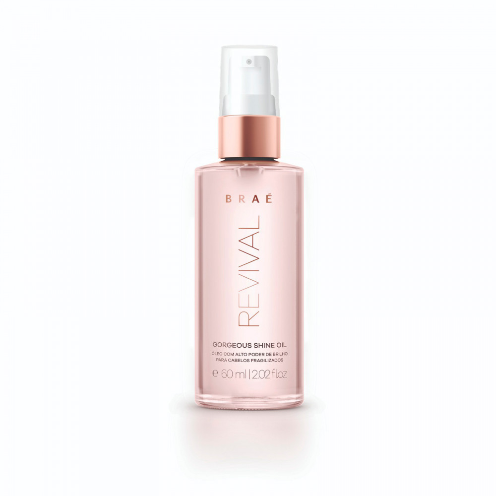 BRAÉ Revival Gorgeous Shine Oil - Олія для шикарного блиску волосся, 60 мл.