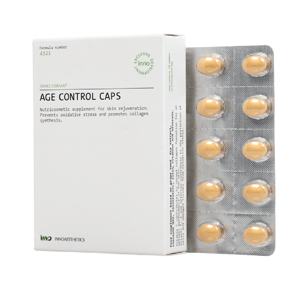 Innoaesthetics Age Control Нутрицевтик, що уповільнює процеси старіння, 30 капсул