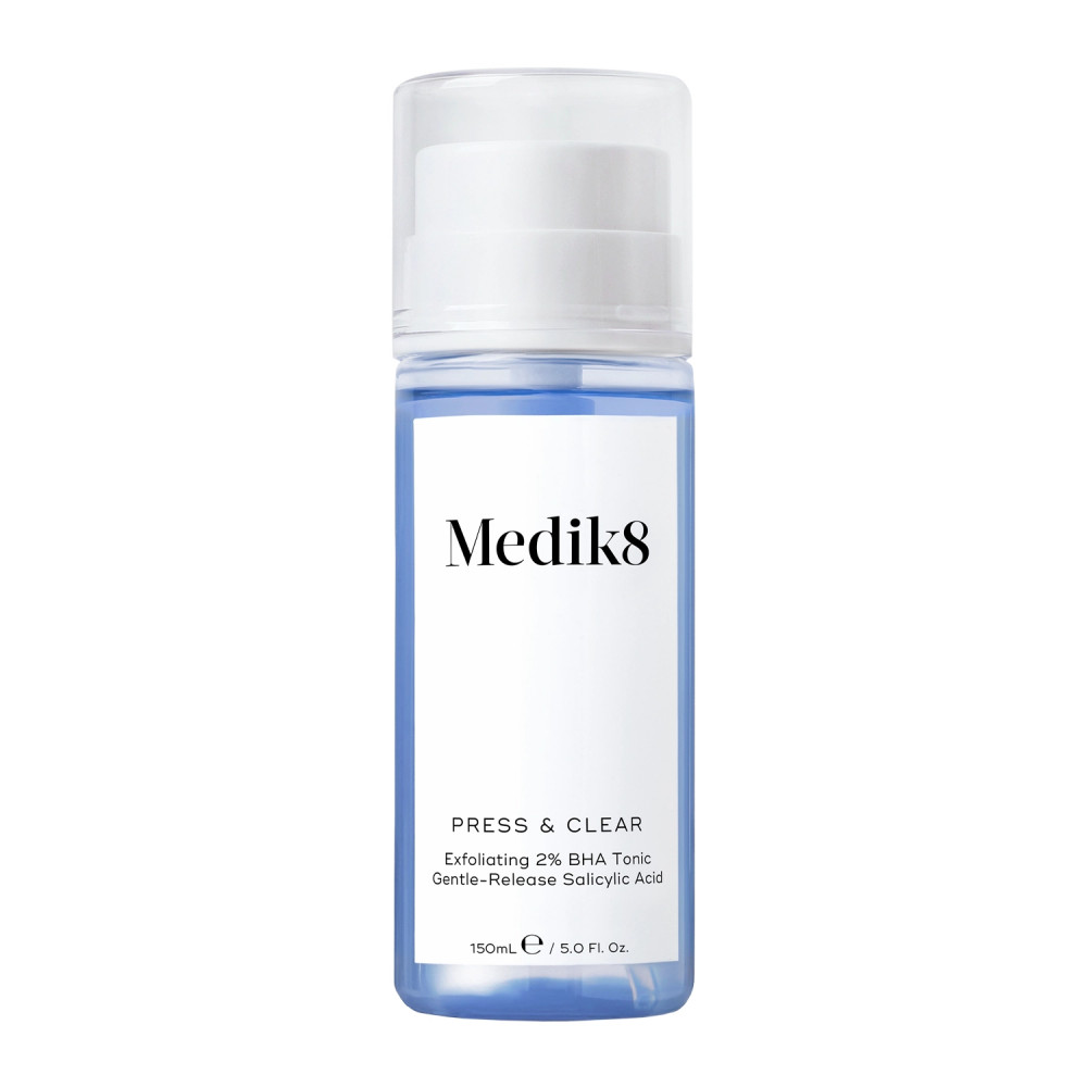 Medik8 Отшелушивающий тоник с салициловой кислотой - Press&Clear Exfoliating 2% BHA Toner, 150 ml