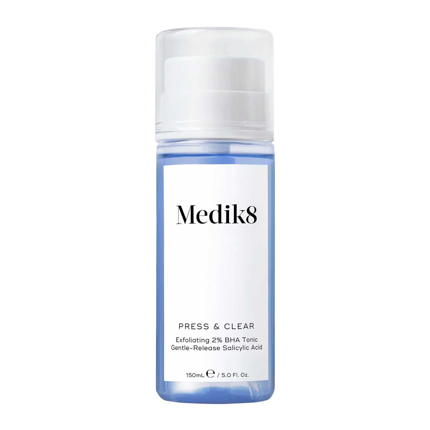 Medik8 Отшелушивающий тоник с салициловой кислотой - Press&Clear Exfoliating 2% BHA Toner, 150 ml НФ-00025901