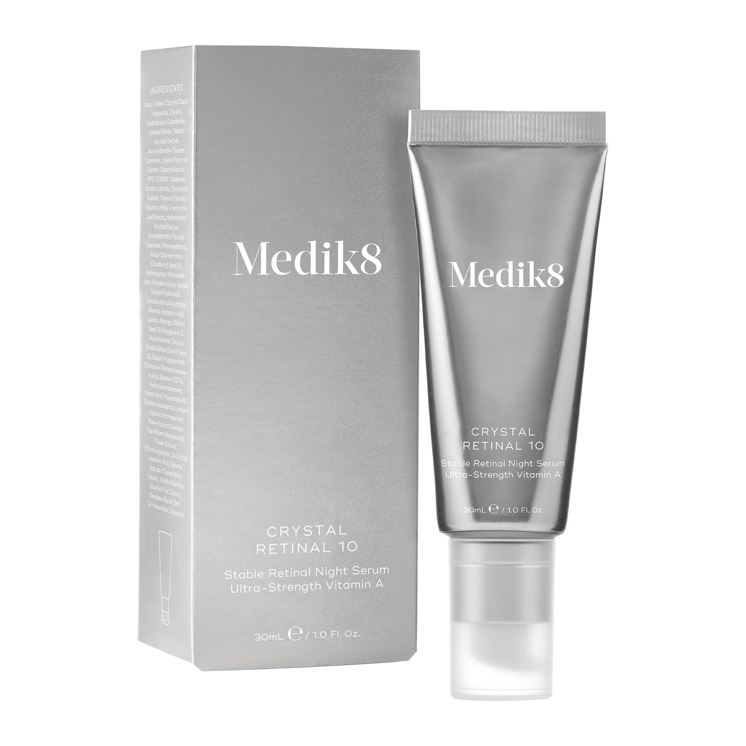 Medik8 Crystal Retinal 10 Ночная сыворотка с ретиналем 0,10% , 30 ml НФ-00025877