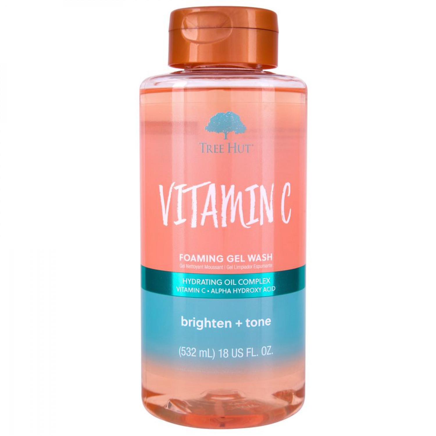 Гель для душа Tree Hut Vitamin C Foaming Gel Wash 532ml 075371250774