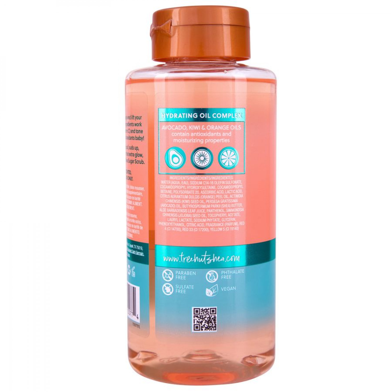 Гель для душа Tree Hut Vitamin C Foaming Gel Wash 532ml 075371250774