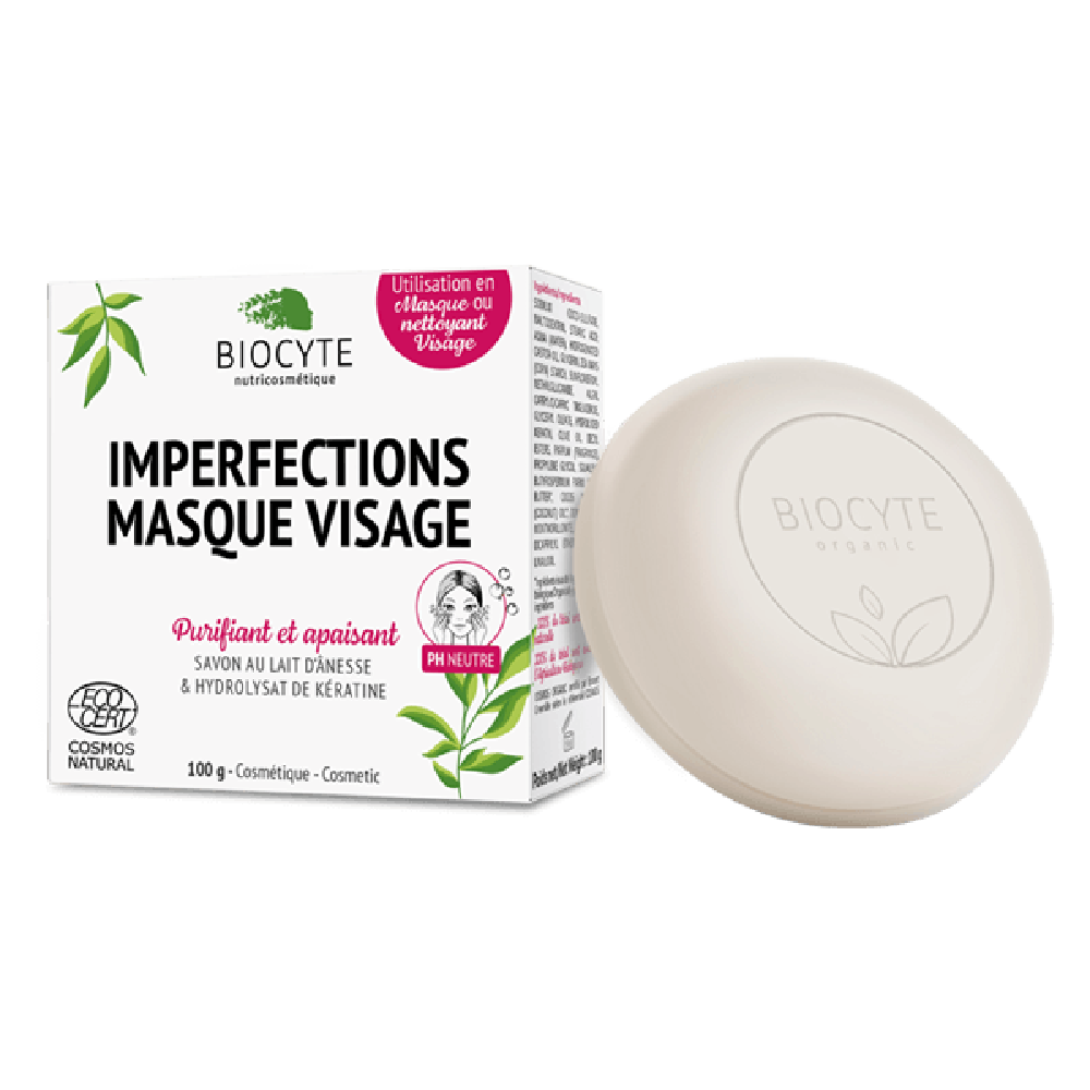 Biocyte Imperfections Masque Visage Bio Уповільнює випадання волосся та прискорення росту волосся, 100 мл