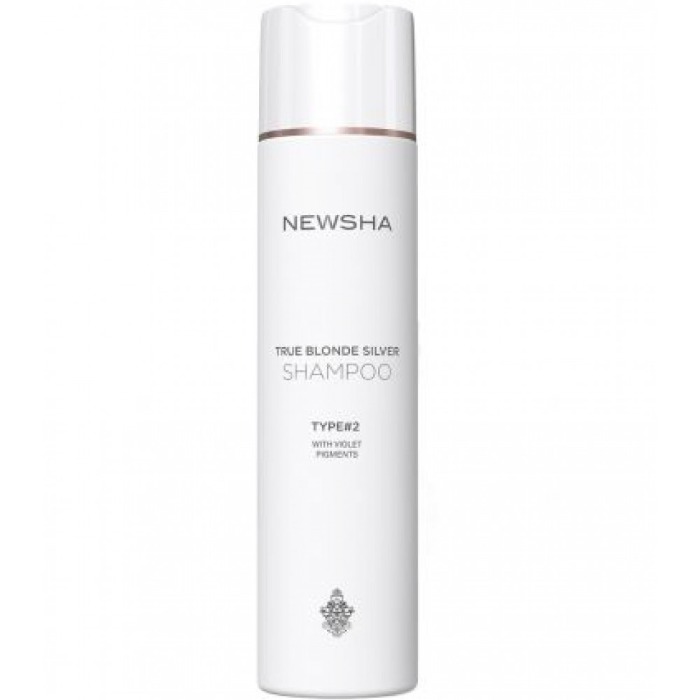 Фіолетовий шампунь для для підтримки блонда Newsha Classic True Blonde Silver Type №2 Shampoo, 250 ml