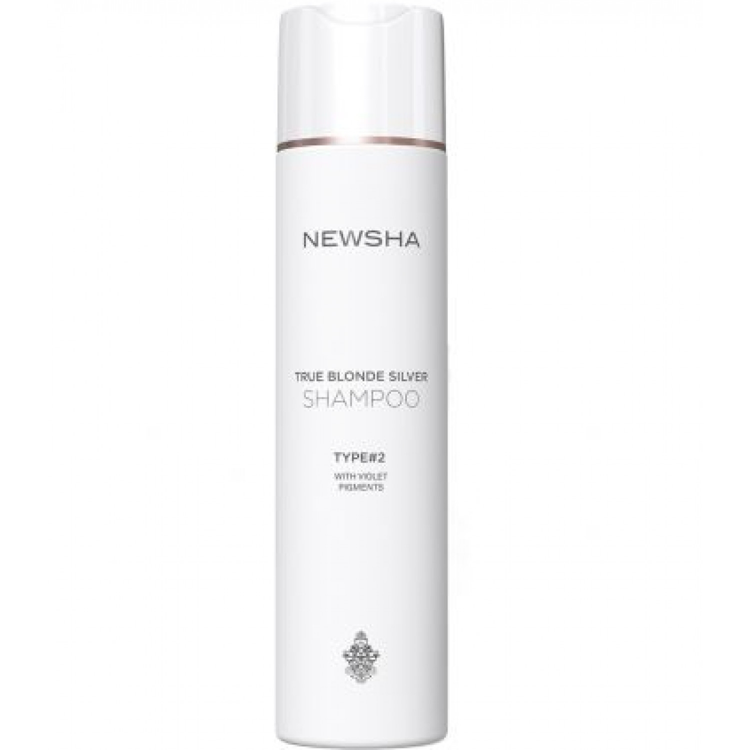Фіолетовий шампунь для для підтримки блонда Newsha Classic True Blonde Silver Type №2 Shampoo, 250 ml НФ-00019985