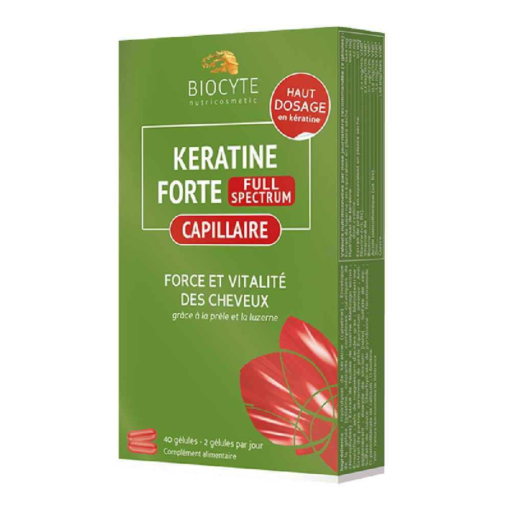 Biocyte Keratine Forte Full Spectrum, 40 капсул