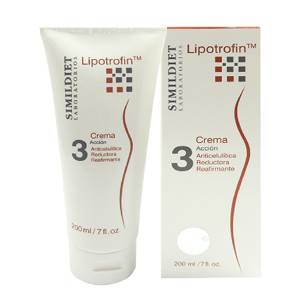 Simildiet Lipotrofin Crema Антицелюлітний крем, поліпшення тонусу шкіри, 200 мл