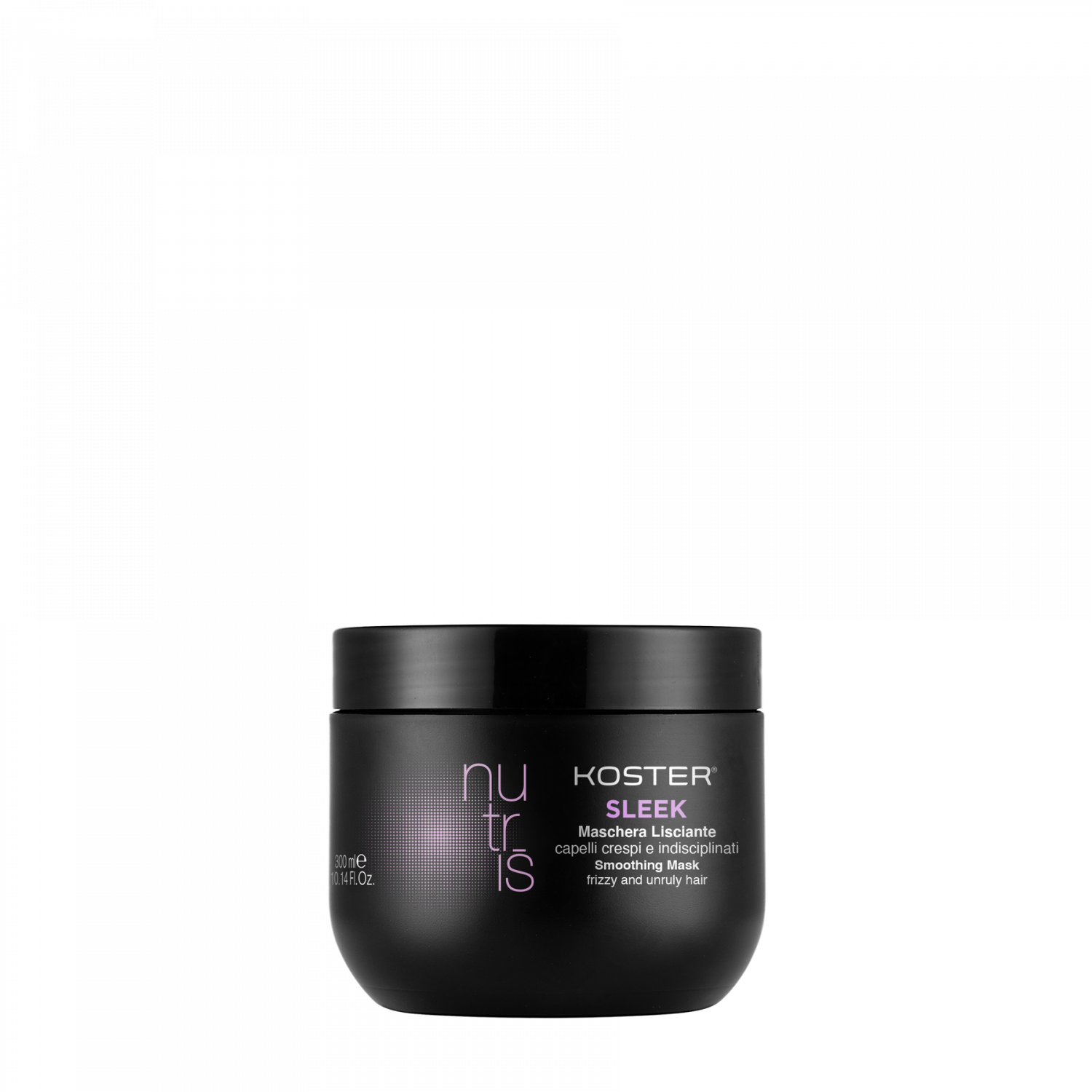 Маска для разглаживания вьющихся и непослушных волос Koster Nutris Sleek 300мл НФ-00024362