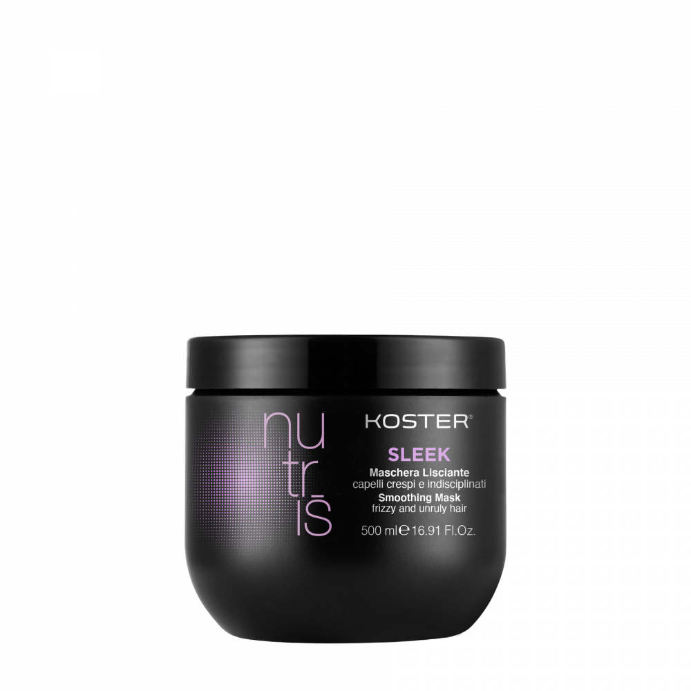 Маска для розгладження в`юнкого та неслухняного волосся Koster Nutris Sleek 500мл