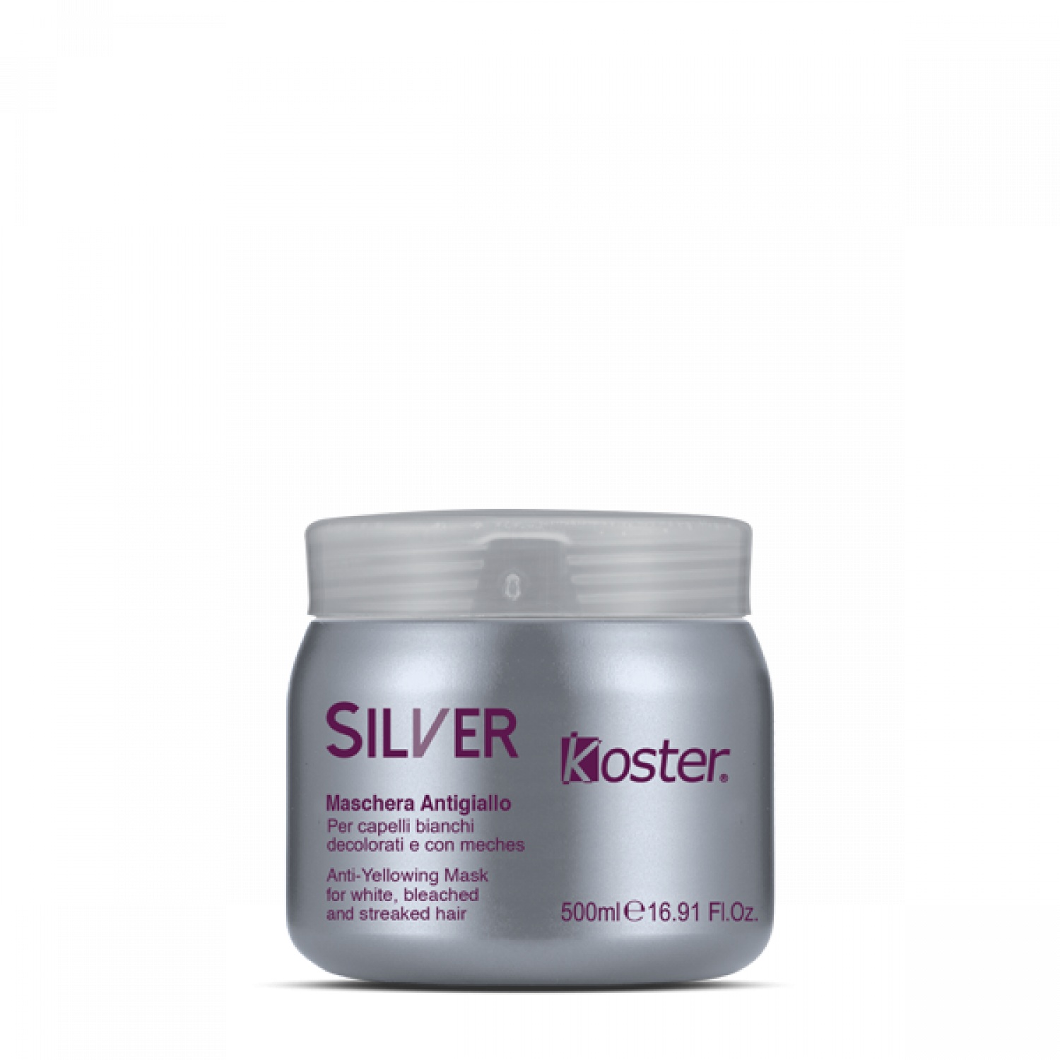 Маска против желтизны волос Koster Silver 500мл НФ-00024083
