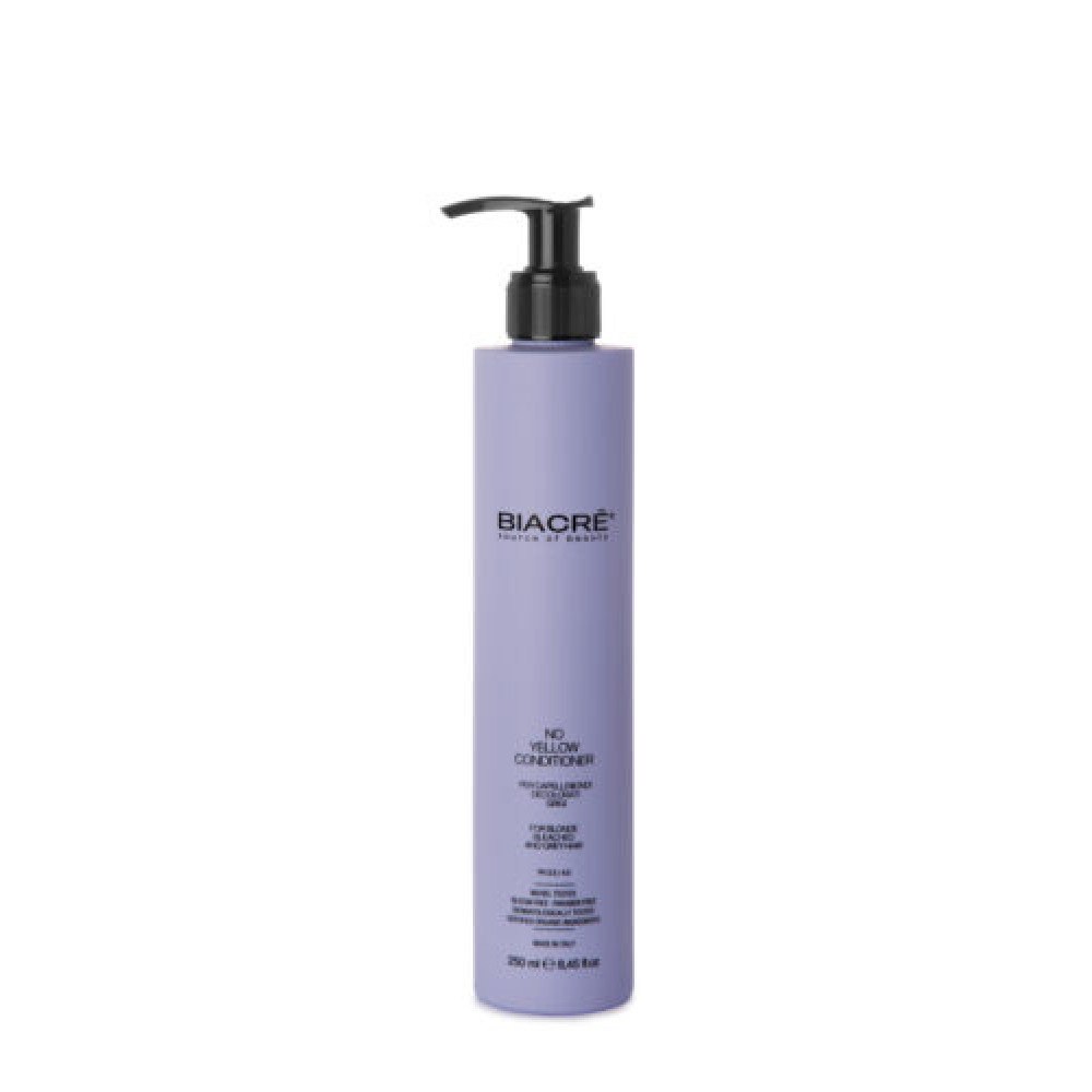 BIACRE Кондиционер СТОП ЖЕЛТИЗНА для блондинок BIACRE NO YELLOW CONDITIONER, 250 мл