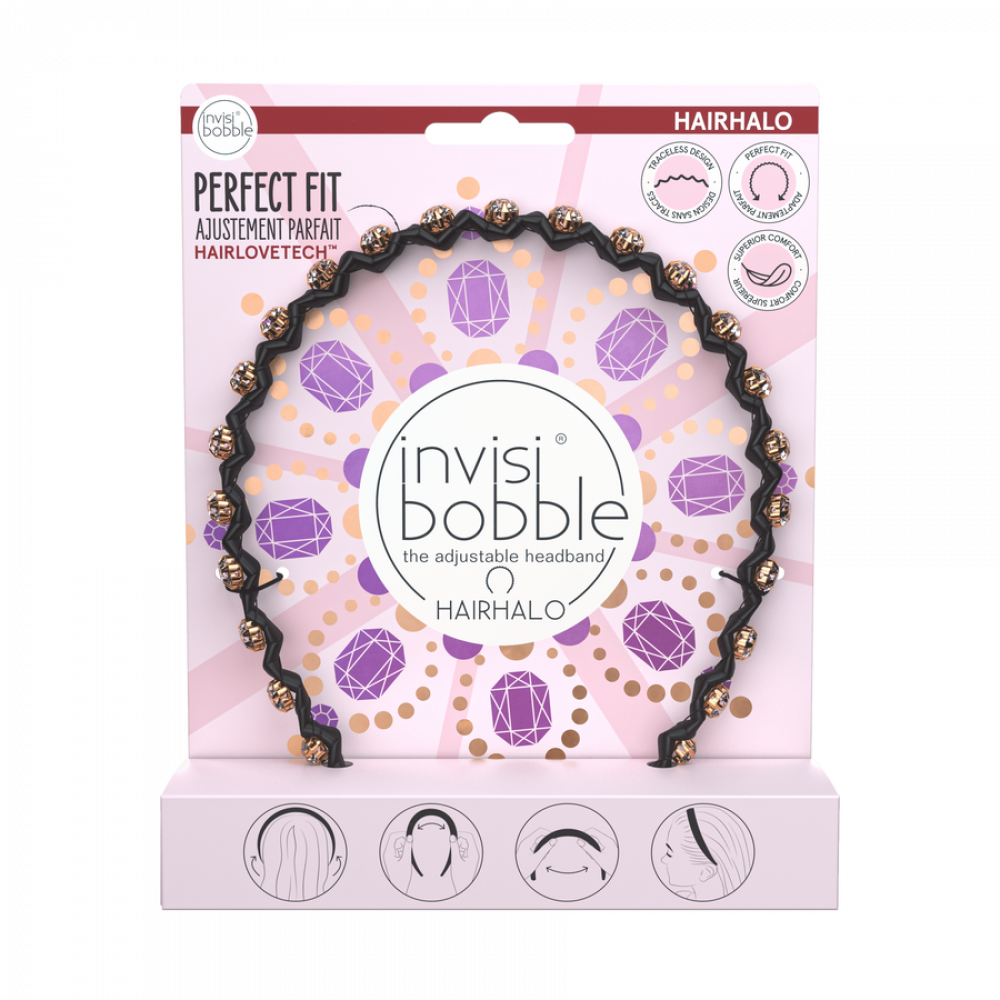 Обруч для волос invisibobble Hairhalo British Royal Put Your Crown On