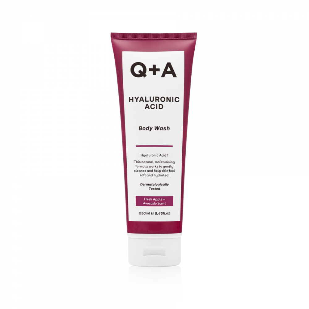 Очищуючий гель для тіла з гіалуроновою кислотою Q+A Hyaluronic Acid Body Wash 250ml