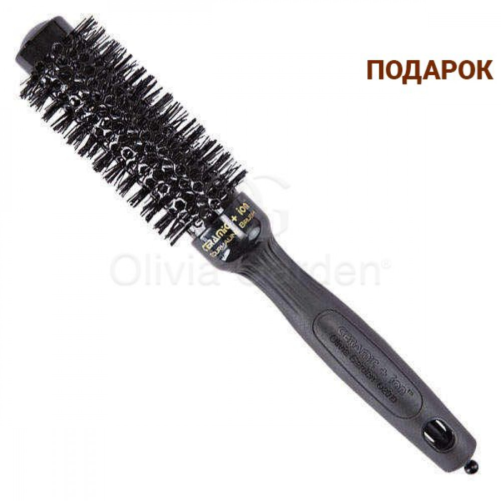 Термо брашинг Ceramic+Ion Thermal Brush Black 25 мм