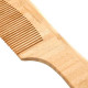 Расческа бамбуковая Bamboo Touch Comb 2 с ручкой частозубая 22401