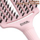 Щетка для укладки Finger Brush Combo Pastel Pink Large изогнутая комбинированная щетина 22406