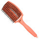 Щетка для укладки Finger Brush Combo Coral Large LE изогнутая комбинированная щетина 22713