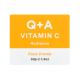 Осветляющий крем для лица с витамином C Q+A Vitamin C Radiance Face Cream 50g 5060486268177 Осветляющий крем для лица с витамином C Q+A Vitamin C Radiance Face Cream 50g 5060486268177