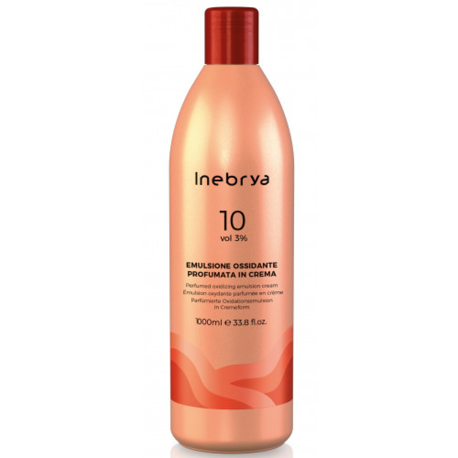 Inebrya Парфюмерная окислительная эмульсия Inebrya Color 10 Vol Oxidizing Perfumed Emulsion Cream 3%, 1000 мл НФ-00017702