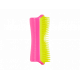 Расчёска для распутывания шерсти собаки Pet Teezer Detangling&Grooming Pink/Yellow 5060173378363
