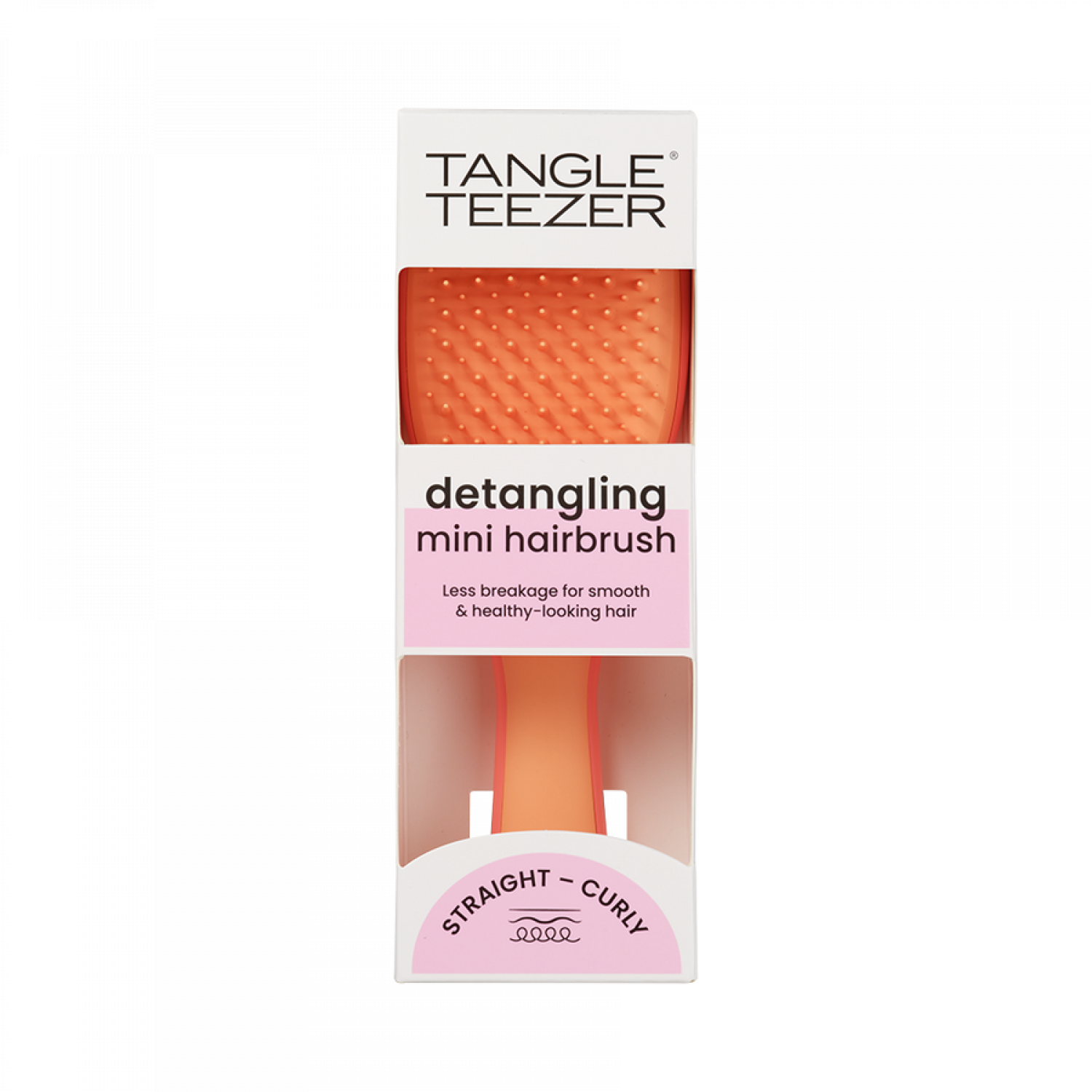 Расческа Tangle Teezer The Ultimate Detangler Mini Salmon Pink & Apricot 5060926684536