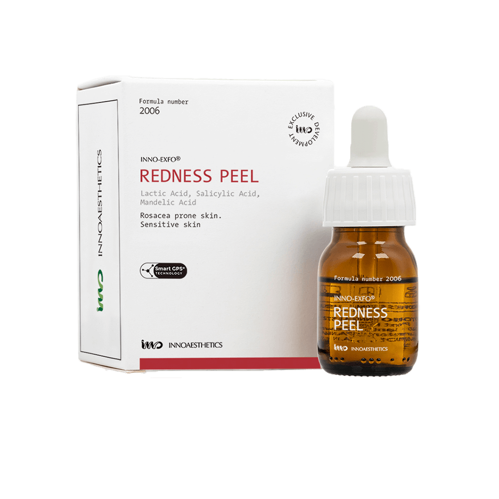 Innoaesthetics Redness Peel М'який пілінг для чутливої та схильної до почервоніння шкіри, 30 мл