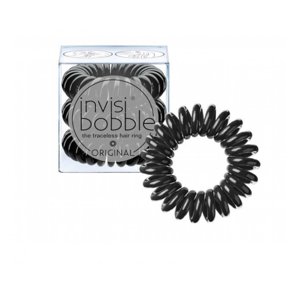 Резинка-браслет для волос invisibobble ORIGINAL True Black