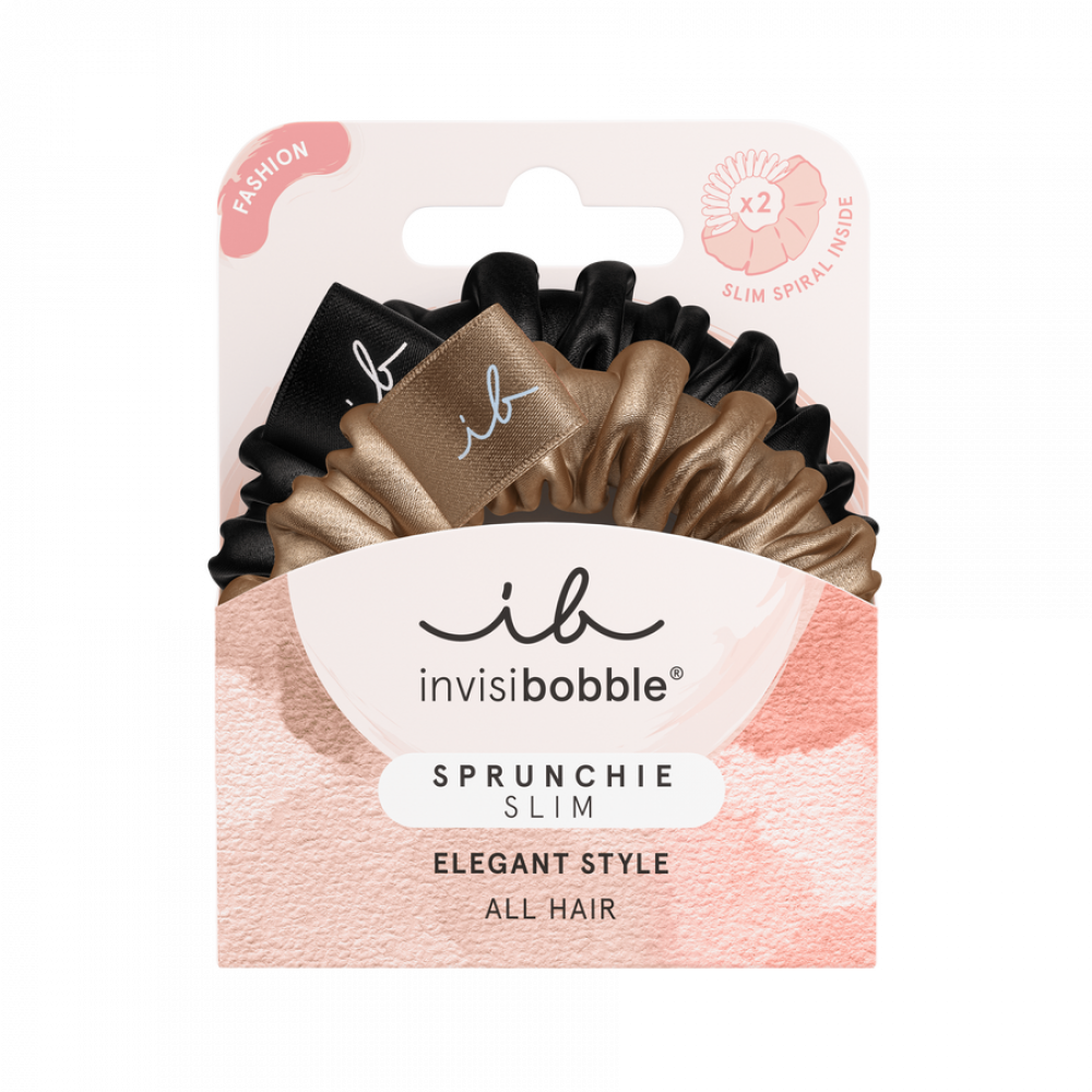 Резинка-браслет для волосся invisibobble SPRUNCHIE SLIM True Golden