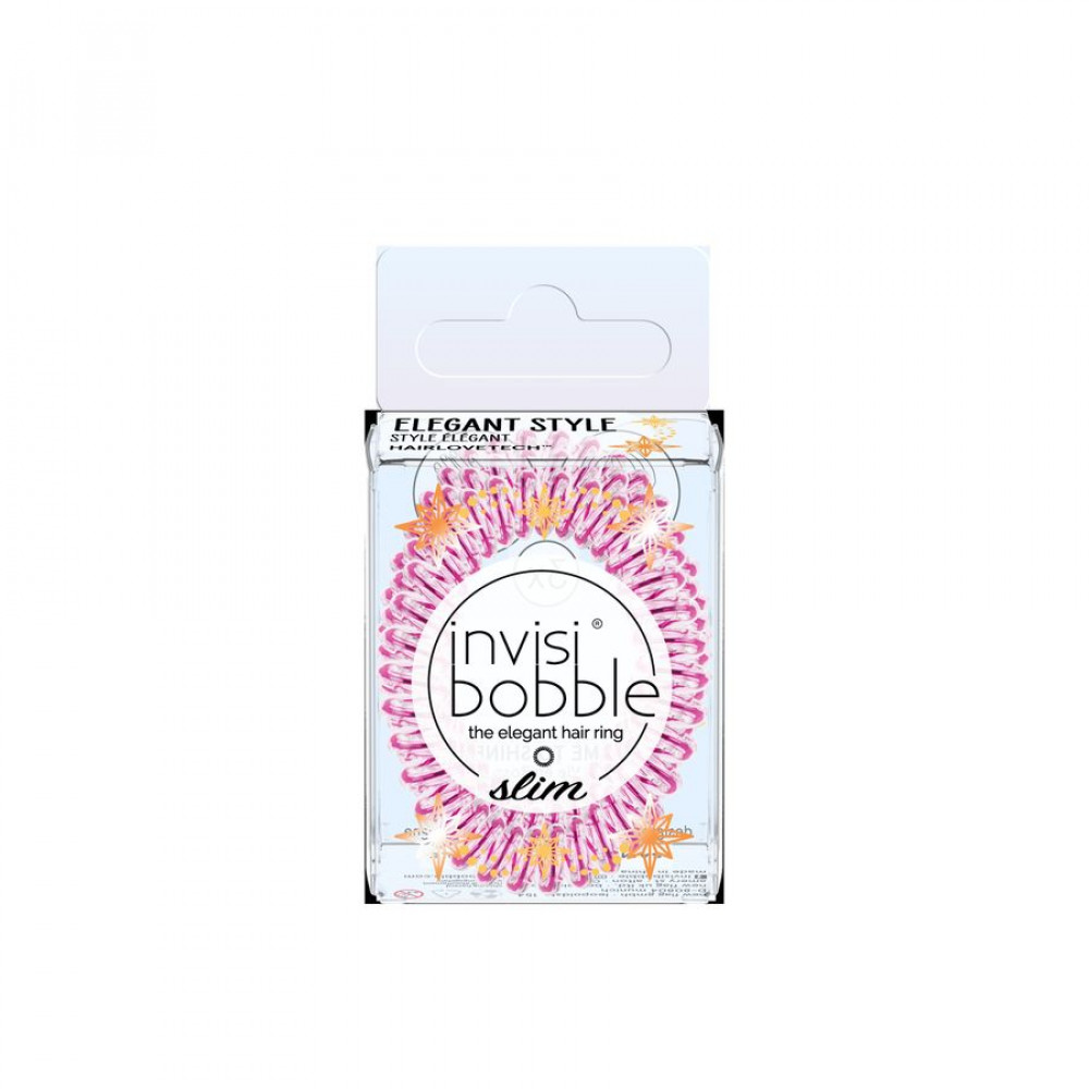 Резинка-браслет для волосся invisibobble SLIM Time To Shine La Vie en Rose