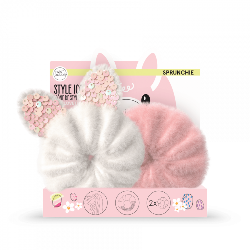 Резинка-браслет для волосся invisibobble SPRUNCHIE KIDS Easter Cotton Candy