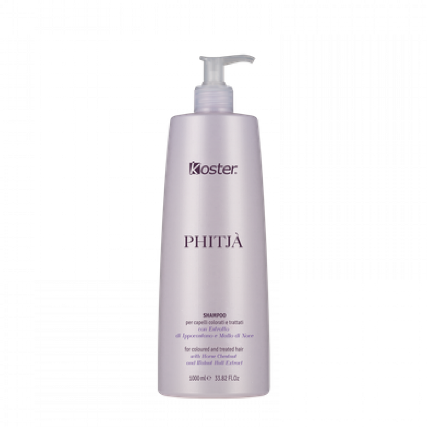 Шампунь для окрашенных и поврежденных волос Koster Phitja' Horse Chestnut & Walnut Hull, 1000 ml НФ-00024356
