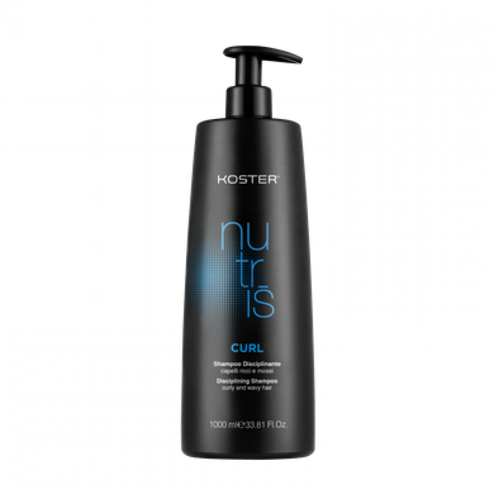 Шампунь для кучерявого волосся дисциплінуючий Koster Nutris Curl Disciplining, 1000 ml