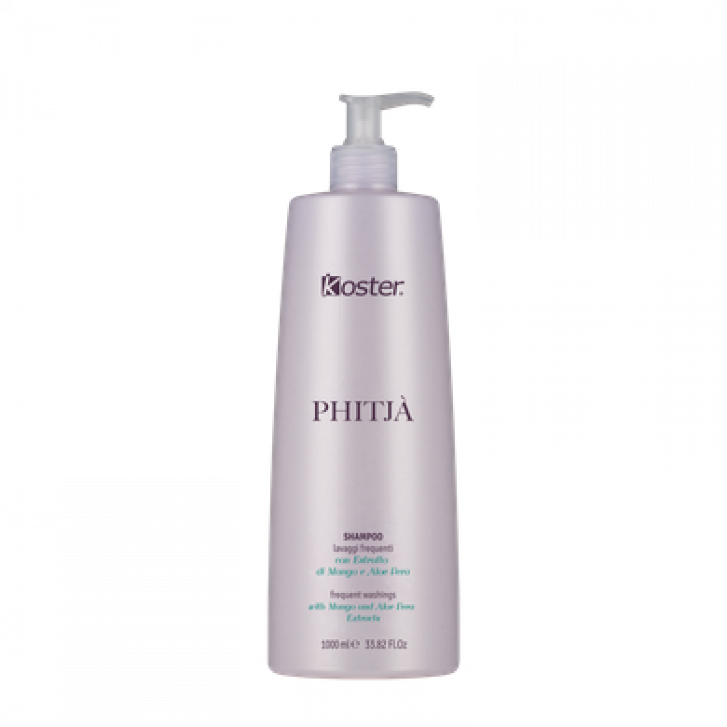 Шампунь для ежедневного использования Koster Phitja' Mango & Aloe,1000 ml НФ-00024352