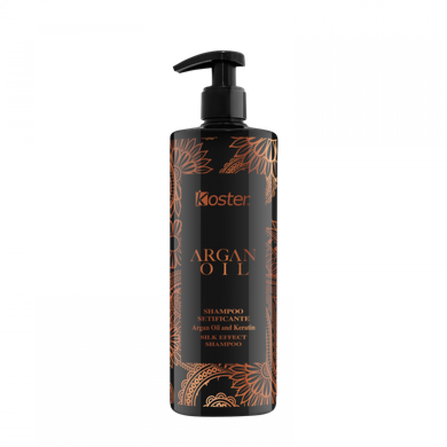 Шампунь для шелковистости волос питательный Koster Argan Oil, 500 ml НФ-00024348
