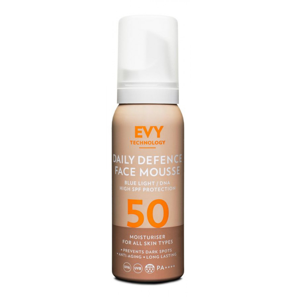 Щоденний захисний мус для обличчя EVY Technology Daily UV Face Mousse SPF 50, 75 мл