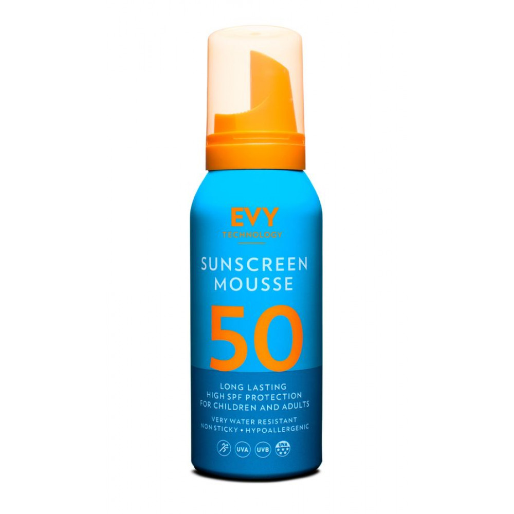 Сонцезахисний мус EVY Technology Sunscreen mousse SPF 50, 100 мл